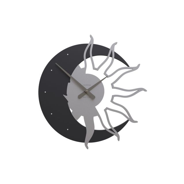 Wanduhr Sonne & Mond