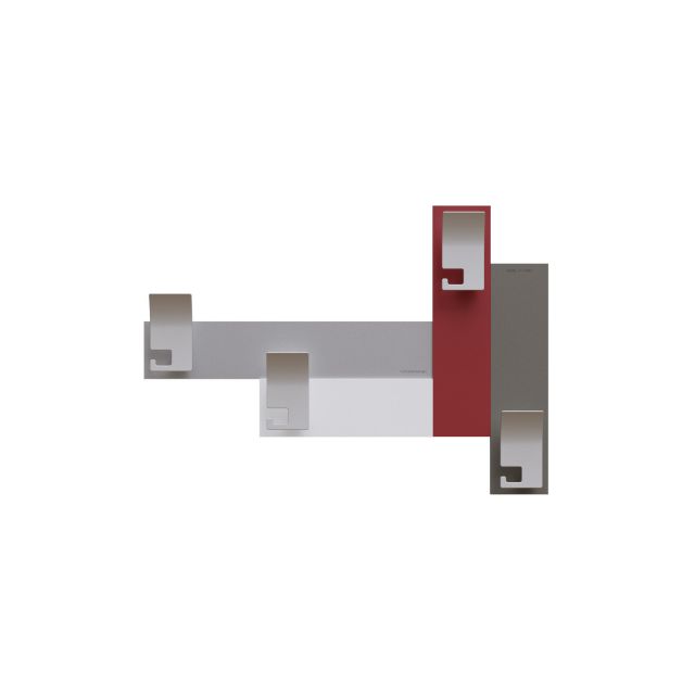 Garderobenhaken modern Streifen