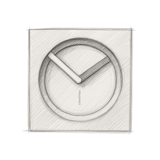 Personalisierte Wanduhr Kam