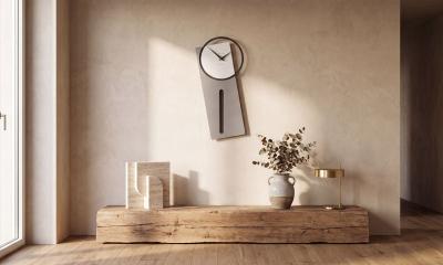Moderne Pendeluhren: Rhythmus, Stille und zeitgenössisches Design
