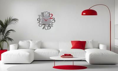 DIE MACHT DER FARBE: WIE EINE WANDUHR IHREN RAUM VERÄNDERN KANN